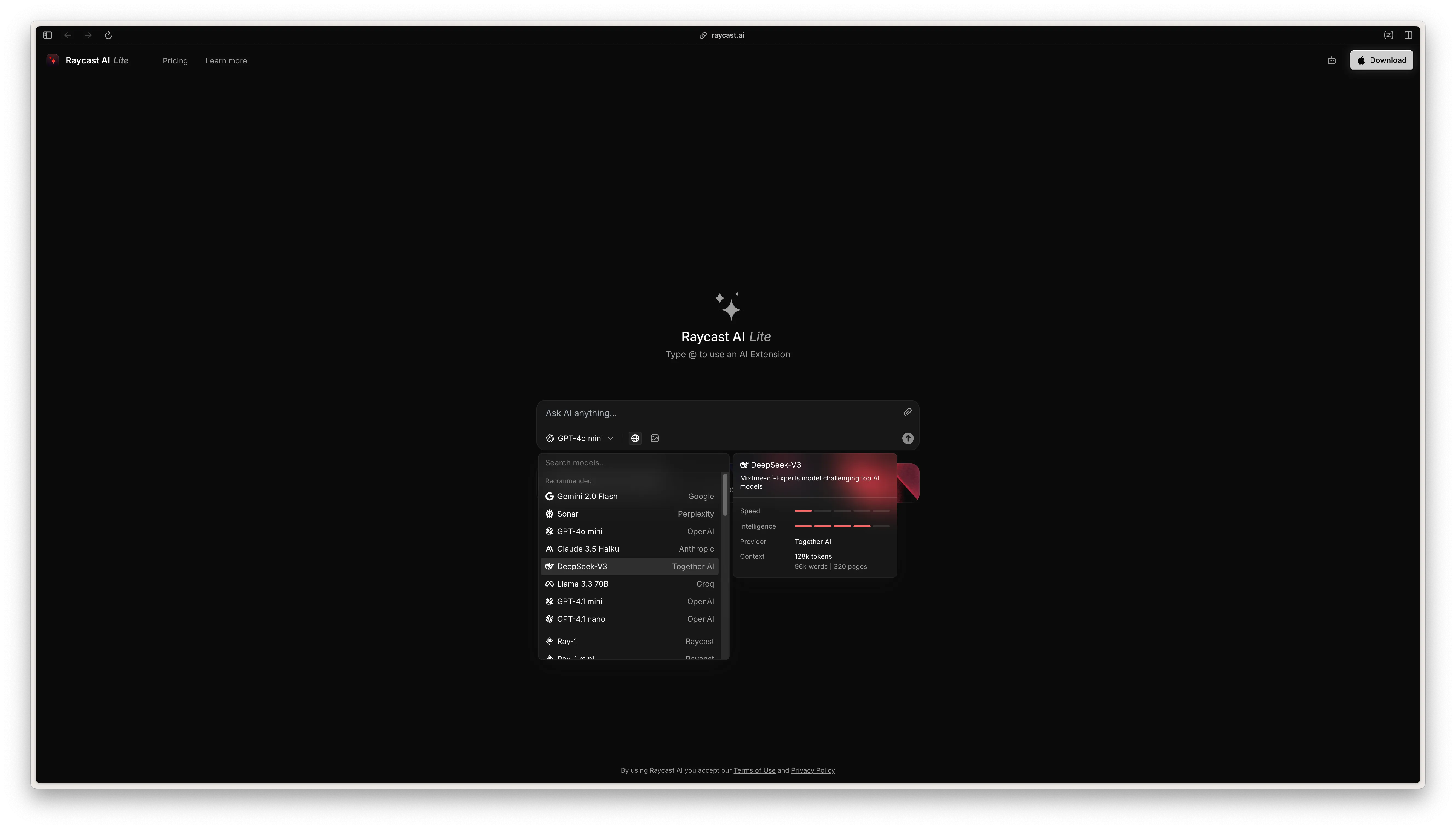 Raycast.ai